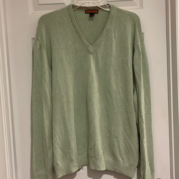 NWOT Bullock & Jones Cotton Blend Crewneck Sweater size XL